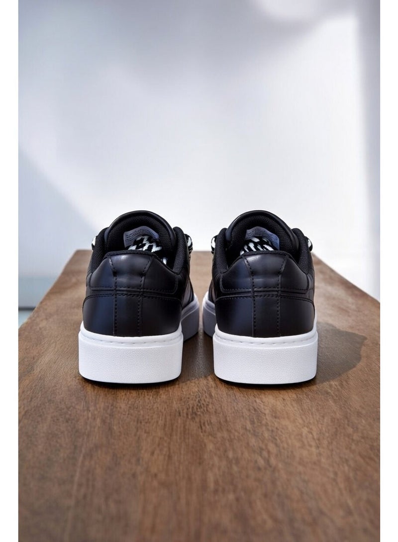 شوز كوتش سنيكرز رجالي و شبابي سبور كاجوال برباط ترندي وقاعدة بيضا مريحة – مناسب للمشي، الخروج اليومي، واللوك الترندي كود 5502 - Image 2